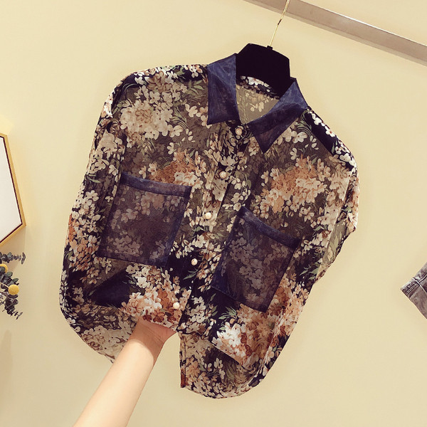 Alkalmi női ing klasszikus gallérral, három színben