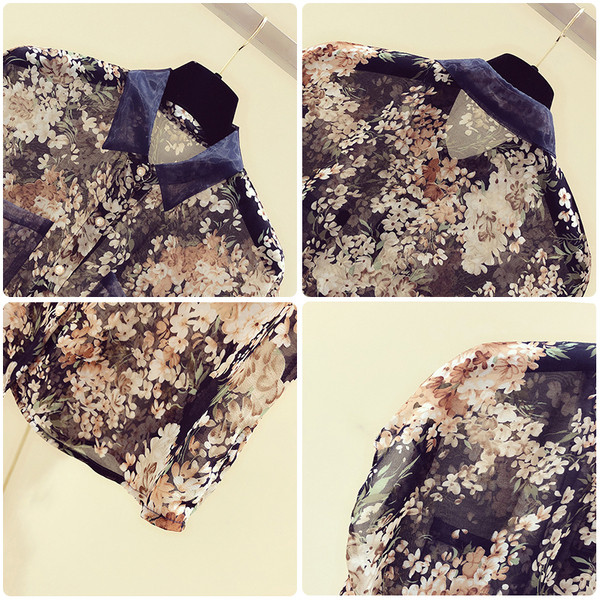 Alkalmi női ing klasszikus gallérral, három színben