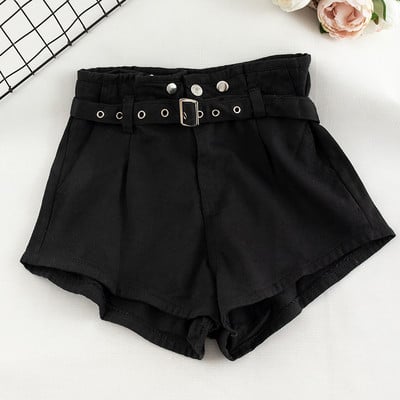 Κομψά γυναικεία σορτς με ψηλή μέση σε διάφορα χρώματα