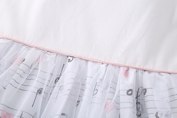 Alkalmi gyerekruha lányoknak fehér színben