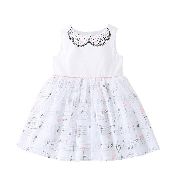 Alkalmi gyerekruha lányoknak fehér színben