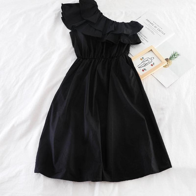 Modern női ruha négy színben, egy pánttal