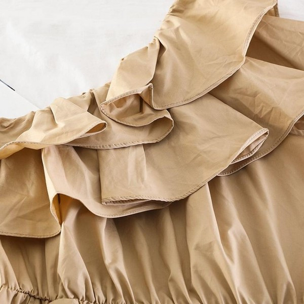 Modern női ruha négy színben, egy pánttal