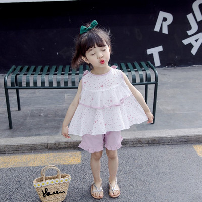 Set pentru copii de ultimă generație pentru fete în două părți în două culori