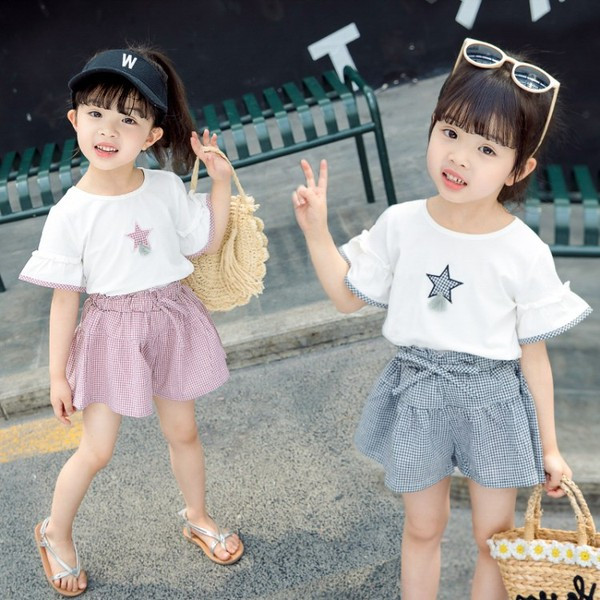 Set copii model nou pentru fete - in doua culori