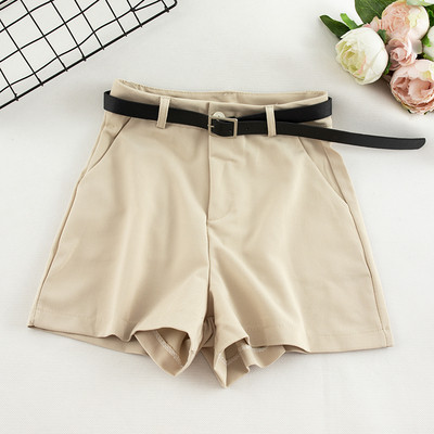 Σορτς γυναικεία με ψηλή μέση και τσέπες σε διάφορα χρώματα