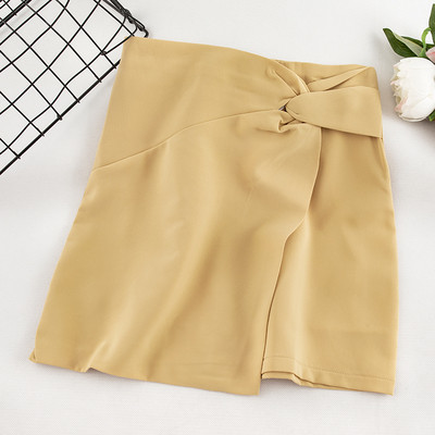 Κομψή γυναικεία φούστα - παντελόνι με ψηλή μέση σε διάφορα χρώματα