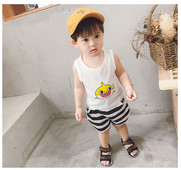 Set zilnic pentru copii in doua culori cu aplicatie pentru baieti