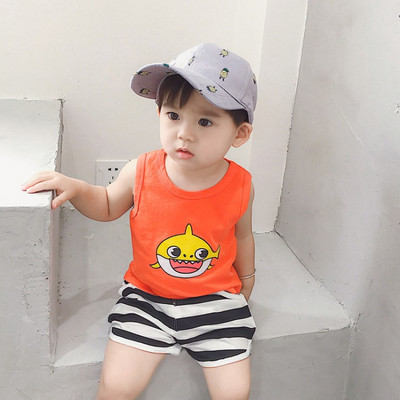 Set zilnic pentru copii in doua culori cu aplicatie pentru baieti