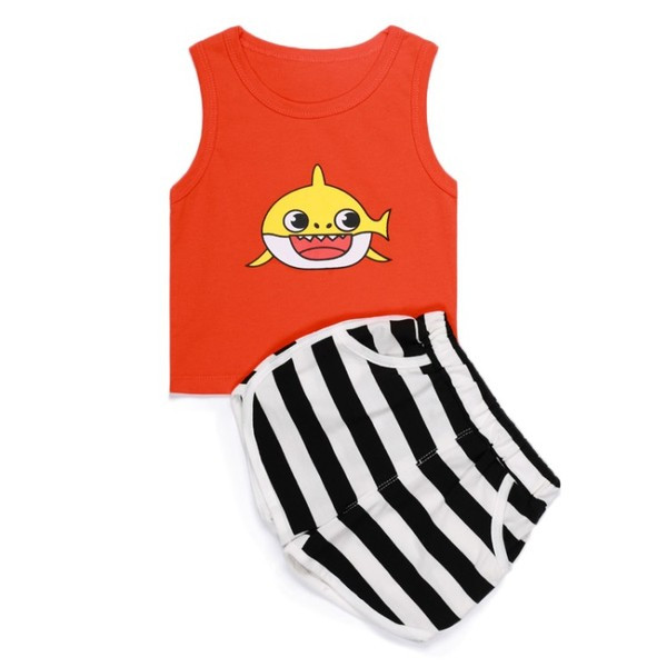 Set zilnic pentru copii in doua culori cu aplicatie pentru baieti