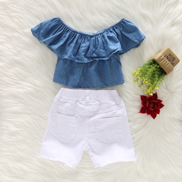 Stílusos gyerek szett lány blúzhoz és nadrághoz