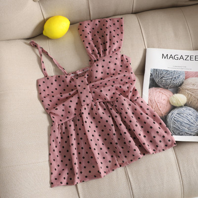 Maieu de damă cu puncte în patru culori