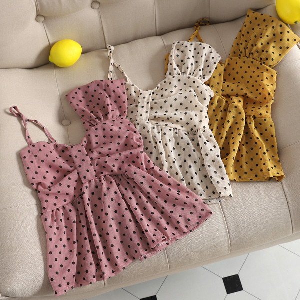 Maieu de damă cu puncte în patru culori