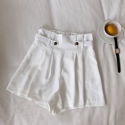 Καθημερινά  γυναικεία παντελόνια και κουμπιά σε τρία χρώματα