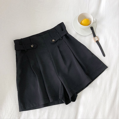 Καθημερινά  γυναικεία παντελόνια και κουμπιά σε τρία χρώματα