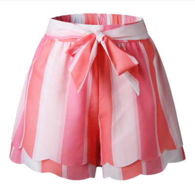 Καθημερινά ριγέ γυναικεία παντελόνια σε διάφορα χρώματα