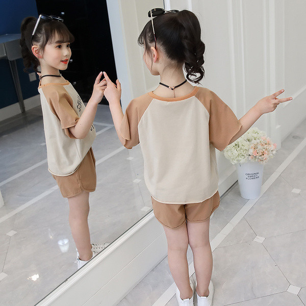 Set copii in doua culori cu inscriptia - pentru fete