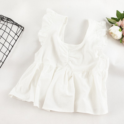 Stílusos női tanktop rövid modell nyakkendővel több színben