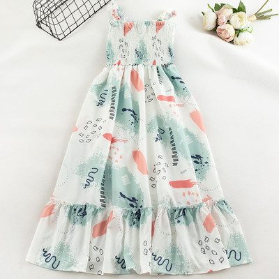 Γυναικείο καλοκαιρινό φόρεμα με πολύχρωμες εφαρμογές 