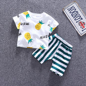 Set copii din doua piese cu aplicatie pentru baieti