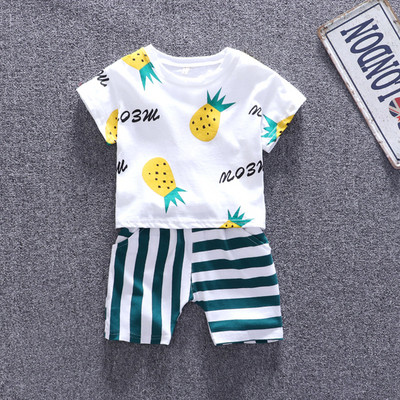 Set copii din doua piese cu aplicatie pentru baieti