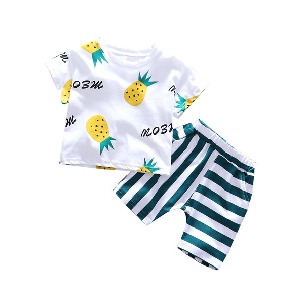 Set copii din doua piese cu aplicatie pentru baieti