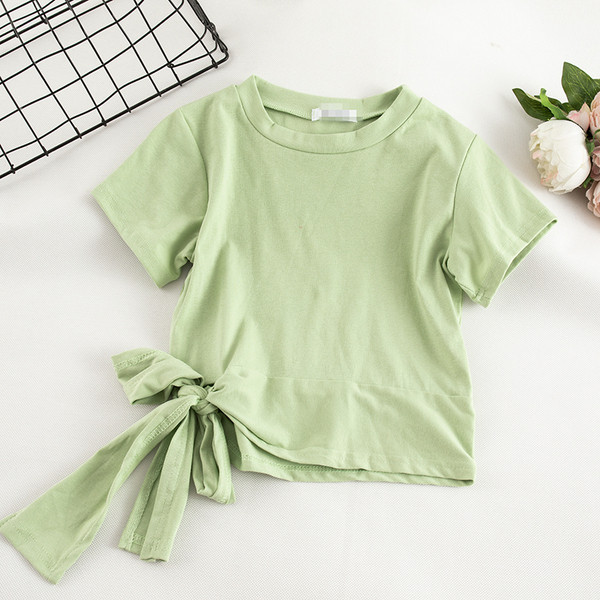 Alkalmi női póló O-nyakkal, többféle színben