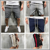 Pantaloni scurți casual barbatesti cu cravate in mai multe culori