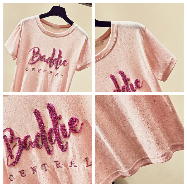 Γυναικεία μπλούζα με πούλιες σε τρία χρώματα