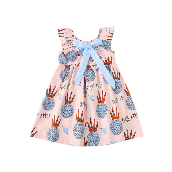 Rochie pentru copii model nou in doua culori cu decolteu O