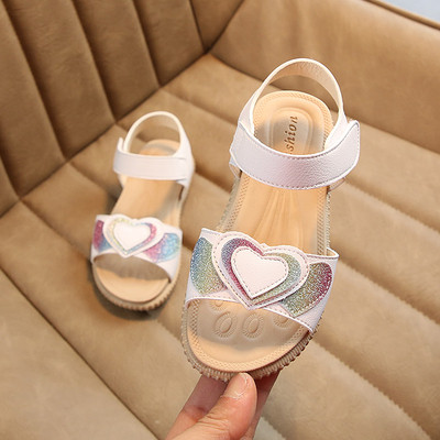 Aktuális eco bőrből készült gyerekszandál három színben