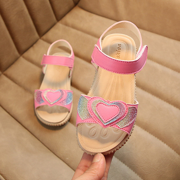 Aktuális eco bőrből készült gyerekszandál három színben