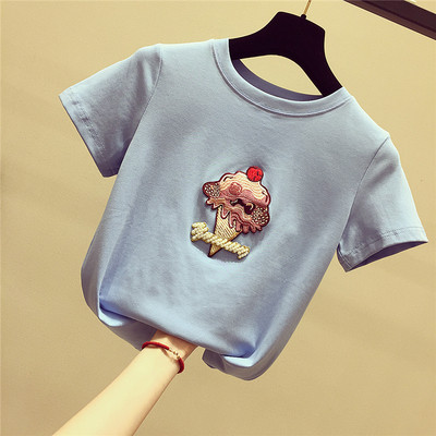 Γυναικεία μοντέρνα μπλούζα σε τρία χρώματα