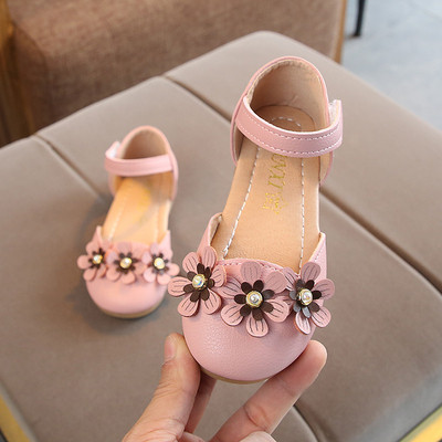 Pantofi moderni pentru copii in trei culori cu elemente 3D