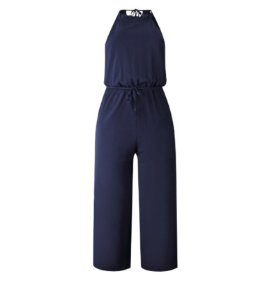 Κομψές γυναικείες φόρμες με λεπτές λουρίδες σε λευκό και μπλε χρώμα