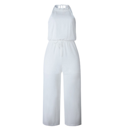 Κομψές γυναικείες φόρμες με λεπτές λουρίδες σε λευκό και μπλε χρώμα