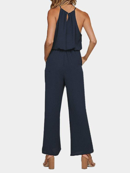 Κομψές γυναικείες φόρμες με λεπτές λουρίδες σε λευκό και μπλε χρώμα