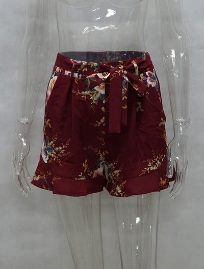 Σύγχρονα γυναικεία σορτς σε μπεζ, μαύρο και μπορντό χρώμα