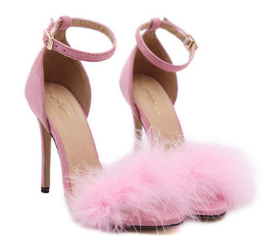 Modern női magassarkú szandál több színben