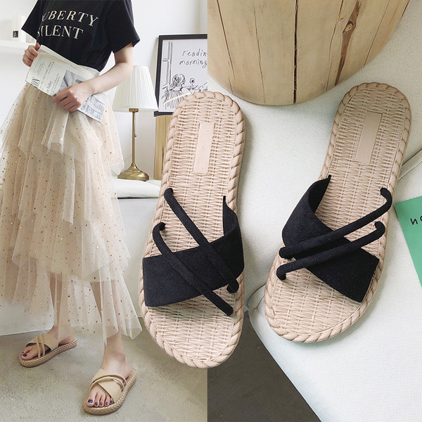 Papuci casual dama in doua culori