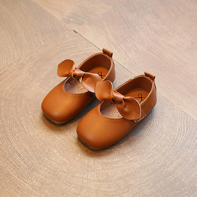 Öko bőrből készült gyerekcipők három színben - lányoknak