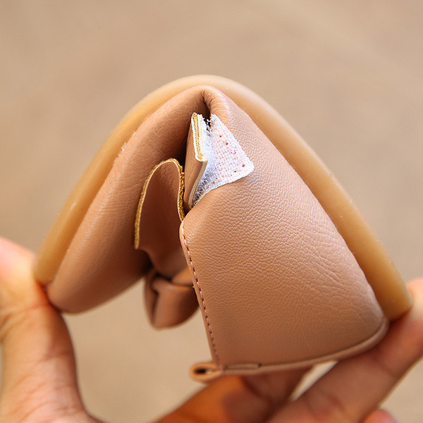 Öko bőrből készült gyerekcipők három színben - lányoknak