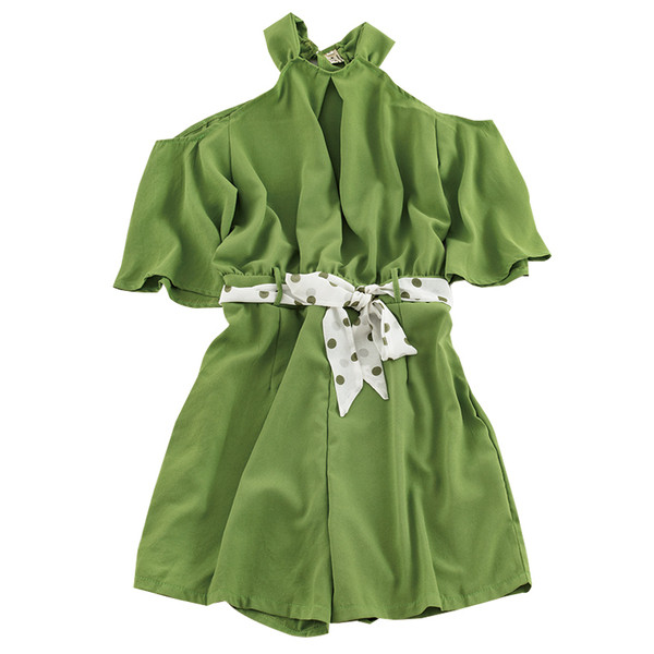 Κομψή γυναικεία σαλοπέτα σε μαύρο και πράσινο χρώμα