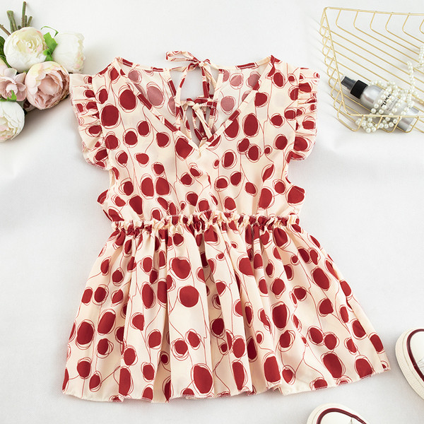 Maieu scurt, elegant, cu decolteu în V, în două culori