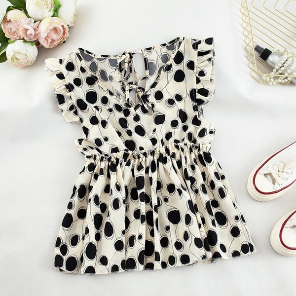 Maieu scurt, elegant, cu decolteu în V, în două culori