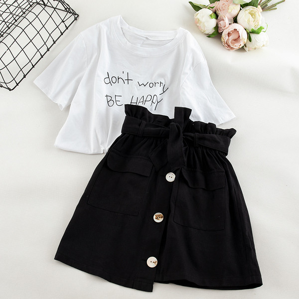 Lezser női szoknya és póló szett három színben