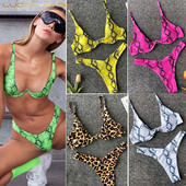 Model nou de costum de baie in doua parti in mai multe culori cu modele diferite