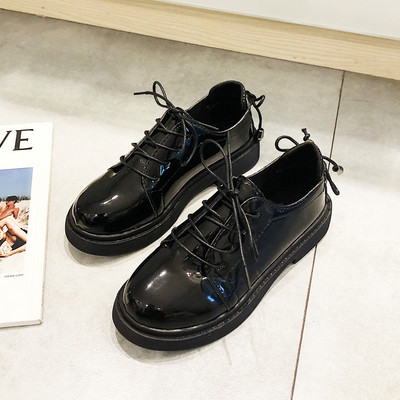 Pantofi casual dama cu sireturi in negru - doua modele