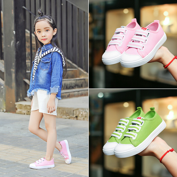 Tenisi zilnici pentru copii in doua culori - pentru fete