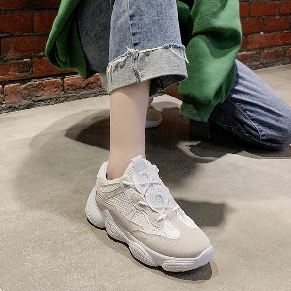 Καθημερινά  γυναικεία παπούτσια για τρέξιμο με σκληρή σόλα σε διάφορα χρώματα